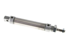 ISO 6432 Round Double Acting Cylinder 25-80mm - Magnetic - Damping