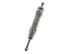 ISO 6432 Ronde Dubbelwerkende Cilinder 16-25mm - Magnetisch - Demping - Buitendraad - Dubbele Zuigerstang