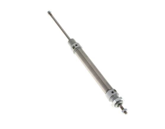 ISO 6432 Ronde Dubbelwerkende Cilinder 16-80mm - Magnetisch - Demping - Buitendraad - Dubbele Zuigerstang