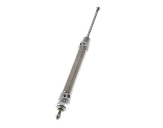 ISO 6432 Ronde Dubbelwerkende Cilinder 16-80mm - Magnetisch - Demping - Buitendraad - Dubbele Zuigerstang