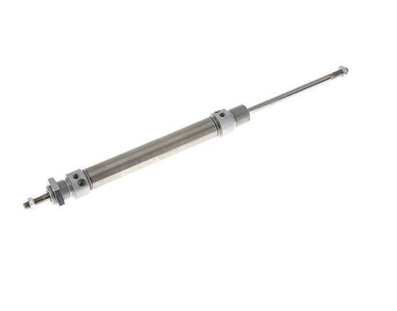 ISO 6432 Ronde Dubbelwerkende Cilinder 16-80mm - Magnetisch - Demping - Buitendraad - Dubbele Zuigerstang