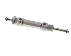 ISO 6432 Ronde Dubbelwerkende Cilinder 20-25mm - Magnetisch - Demping - Buitendraad - Dubbele Zuigerstang