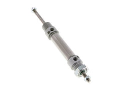ISO 6432 Ronde Dubbelwerkende Cilinder 20-40mm - Magnetisch - Demping - Buitendraad - Dubbele Zuigerstang