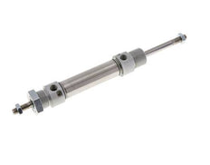ISO 6432 Ronde Dubbelwerkende Cilinder 20-40mm - Magnetisch - Demping - Buitendraad - Dubbele Zuigerstang