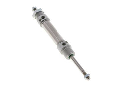 ISO 6432 Ronde Dubbelwerkende Cilinder 20-40mm - Magnetisch - Demping - Buitendraad - Dubbele Zuigerstang