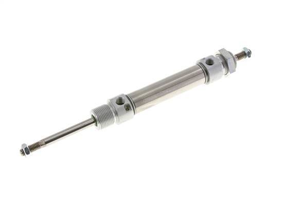 ISO 6432 Ronde Dubbelwerkende Cilinder 20-50mm - Magnetisch - Demping - Buitendraad - Dubbele Zuigerstang