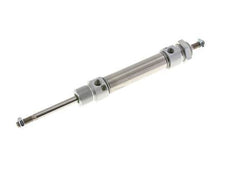 ISO 6432 Ronde Dubbelwerkende Cilinder 20-50mm - Magnetisch - Demping - Buitendraad - Dubbele Zuigerstang