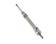 ISO 6432 Ronde Dubbelwerkende Cilinder 20-50mm - Magnetisch - Demping - Buitendraad - Dubbele Zuigerstang