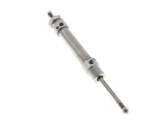 ISO 6432 Ronde Dubbelwerkende Cilinder 20-50mm - Magnetisch - Demping - Buitendraad - Dubbele Zuigerstang