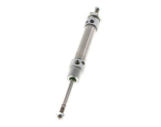 ISO 6432 Ronde Dubbelwerkende Cilinder 20-50mm - Magnetisch - Demping - Buitendraad - Dubbele Zuigerstang