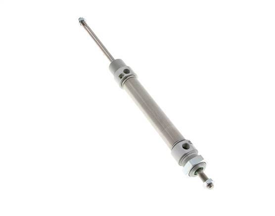 ISO 6432 Ronde Dubbelwerkende Cilinder 20-80mm - Magnetisch - Demping - Buitendraad - Dubbele Zuigerstang