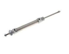 ISO 6432 Ronde Dubbelwerkende Cilinder 20-80mm - Magnetisch - Demping - Buitendraad - Dubbele Zuigerstang