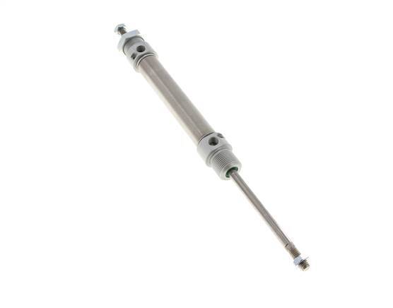 ISO 6432 Ronde Dubbelwerkende Cilinder 20-80mm - Magnetisch - Demping - Buitendraad - Dubbele Zuigerstang