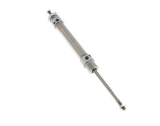 ISO 6432 Ronde Dubbelwerkende Cilinder 20-80mm - Magnetisch - Demping - Buitendraad - Dubbele Zuigerstang