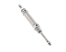 ISO 6432 Ronde Dubbelwerkende Cilinder 25-50mm - Magnetisch - Demping - Buitendraad - Dubbele Zuigerstang