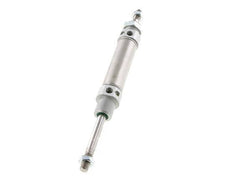 ISO 6432 Ronde Dubbelwerkende Cilinder 25-50mm - Magnetisch - Demping - Buitendraad - Dubbele Zuigerstang