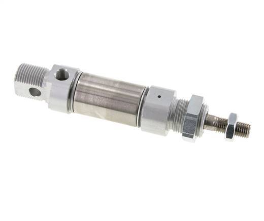 ISO 6432 Round Single Acting Cylinder 25-10mm - Magnetic