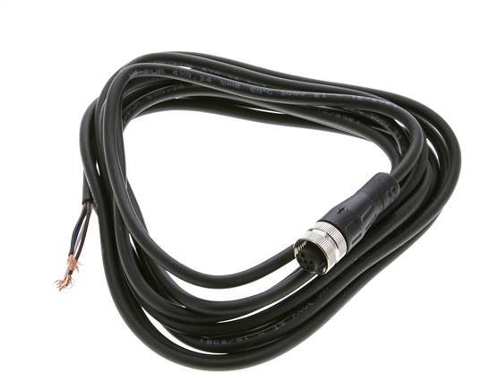 Aansluiting Lijnconnector M12 3m