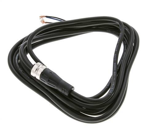 Aansluiting Lijnconnector M12 3m