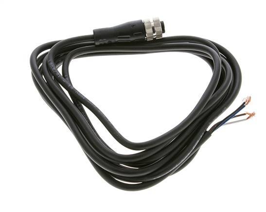 Aansluiting Lijnconnector M12 3m