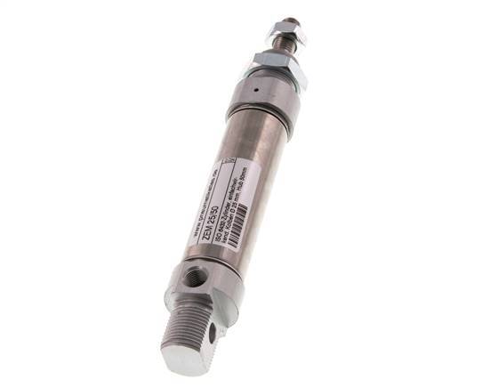 ISO 6432 Ronde Enkelwerkende Cilinder 25-50mm - Magnetisch