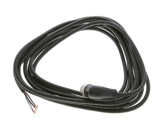 Aansluiting Lijnconnector M12 3m