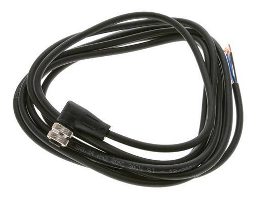 Aansluiting Lijnconnector M12 3m