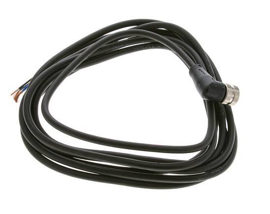 Aansluiting Lijnconnector M12 3m