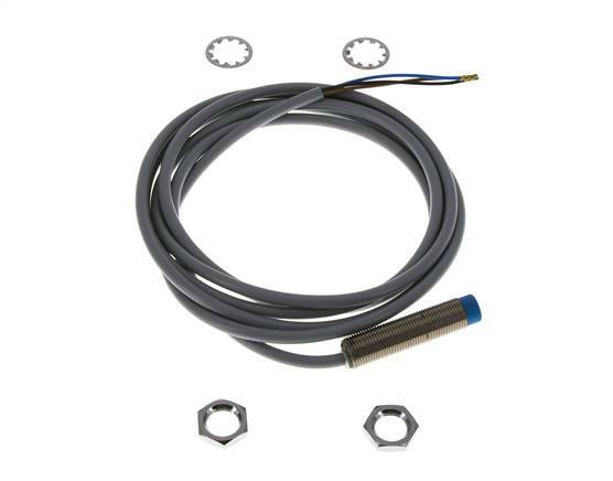 Inductieve benaderingsschakelaar 4mm M12x1 met kabel 2m