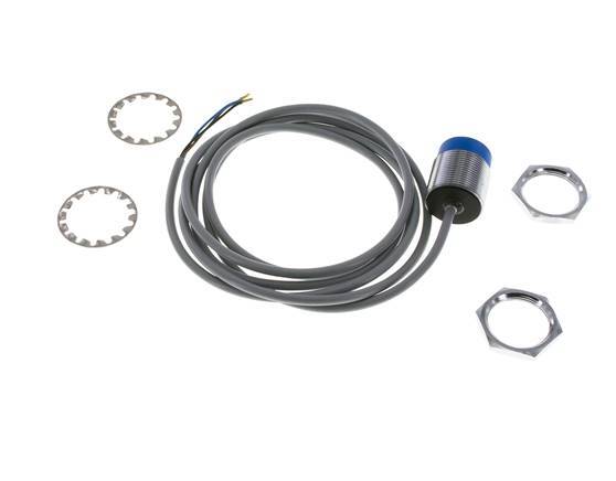 Inductieve benaderingsschakelaar 15mm M30x1,5 met kabel 2m