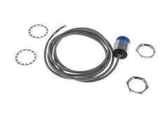 Inductieve benaderingsschakelaar 15mm M30x1,5 met kabel 2m