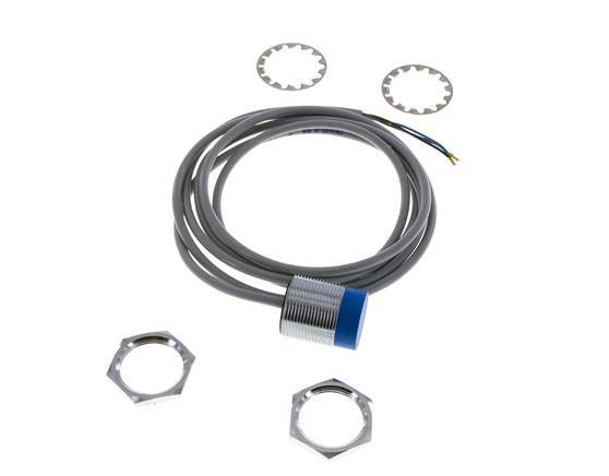 Inductieve benaderingsschakelaar 15mm M30x1,5 met kabel 2m