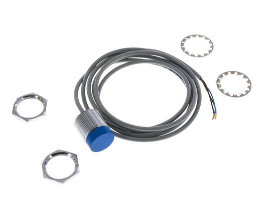 Inductieve benaderingsschakelaar 15mm M30x1,5 met kabel 2m