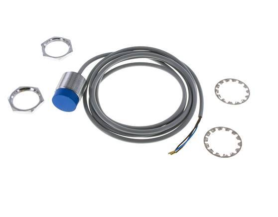 Inductieve benaderingsschakelaar 15mm M30x1,5 met kabel 2m