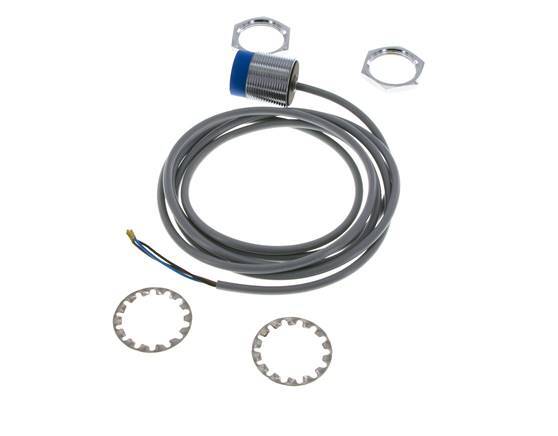 Inductieve benaderingsschakelaar 15mm M30x1,5 met kabel 2m