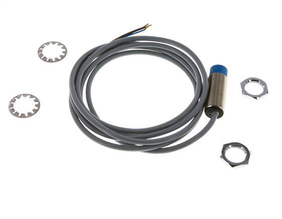 Inductieve benaderingsschakelaar 8mm M18x1 met kabel 2m