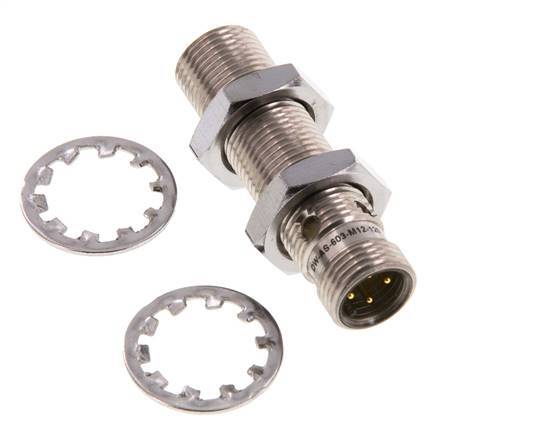 Inductieve benaderingsschakelaar 2mm M12x1 M12 (4-polig)
