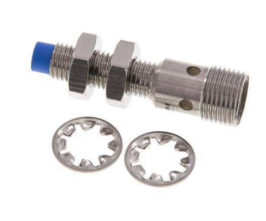 Inductieve benaderingsschakelaar 2,5 mm M8x1 M12 (4-polig)