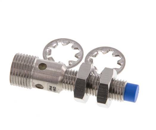 Inductieve benaderingsschakelaar 2,5 mm M8x1 M12 (4-polig)