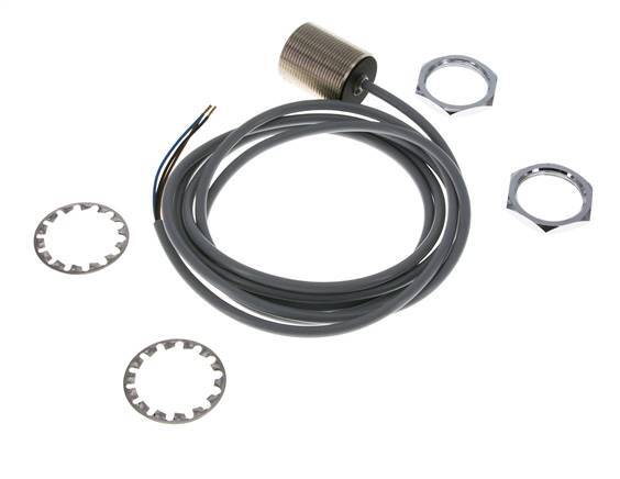 Inductieve benaderingsschakelaar 10mm M30x1,5 met kabel 2m