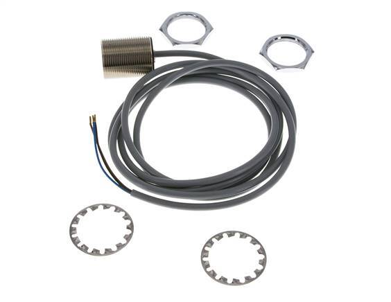 Inductieve benaderingsschakelaar 10mm M30x1,5 met kabel 2m