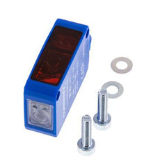 Eenrichtingslichtschermontvanger 0-30000 mm M8 3-polig