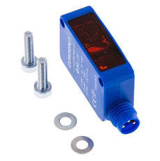 Eenrichtingslichtschermontvanger 0-30000 mm M8 3-polig