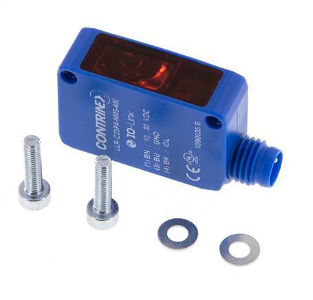 Eenrichtingslichtsluiszender 0-30000 mm M8 3-polig