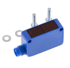 Retroreflecterende foto-elektrische sensor 10-5000 mm M8 4-pins