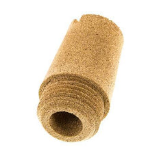 G1/2'' Gesinterd Brons Pneumatische Geluiddemper Schroefgleuf