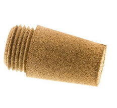 G1/2'' Gesinterd Brons Pneumatische Geluiddemper Schroefgleuf