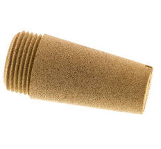 G1'' Gesinterd Brons Pneumatische Geluiddemper Schroefgleuf