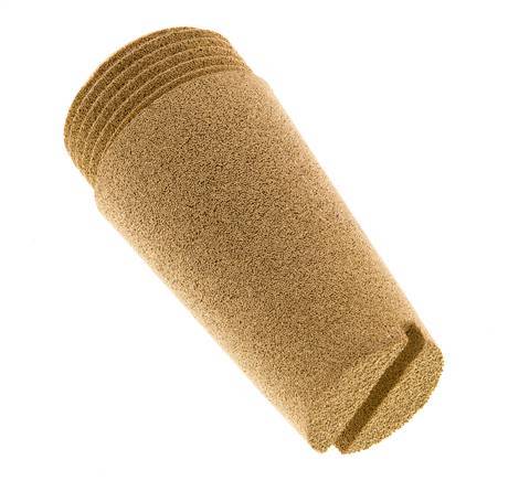 Pneumatic Muffler Sintered Bronze G1/4'' [2 Pieces]