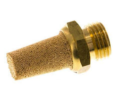 G1/4'' Gesinterd Brons Pneumatische Geluiddemper Messing Aansluiting [5 Stuks]